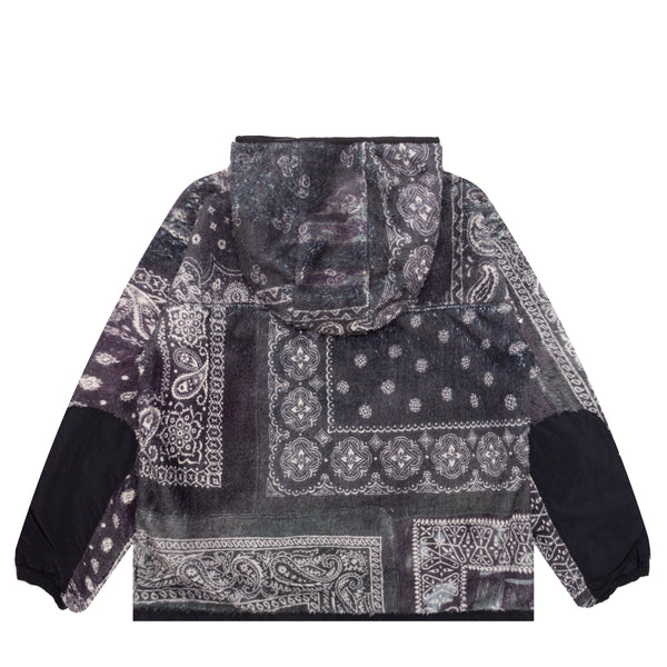 BANDANA PATTERN FLEECE JACKET