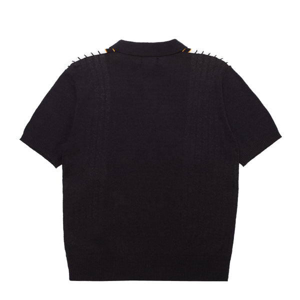 TEXTURED SS POLO SWEATER – Saint Alfred