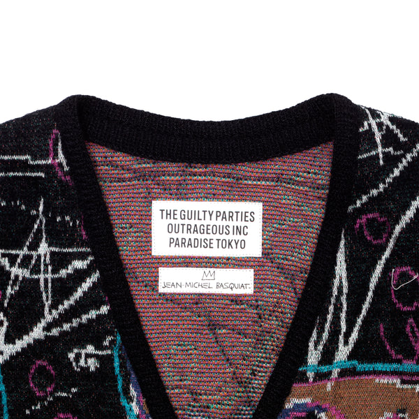 JEAN-MICHAEL BASQUIAT / CARDIGAN (TYPE-2) – Saint Alfred