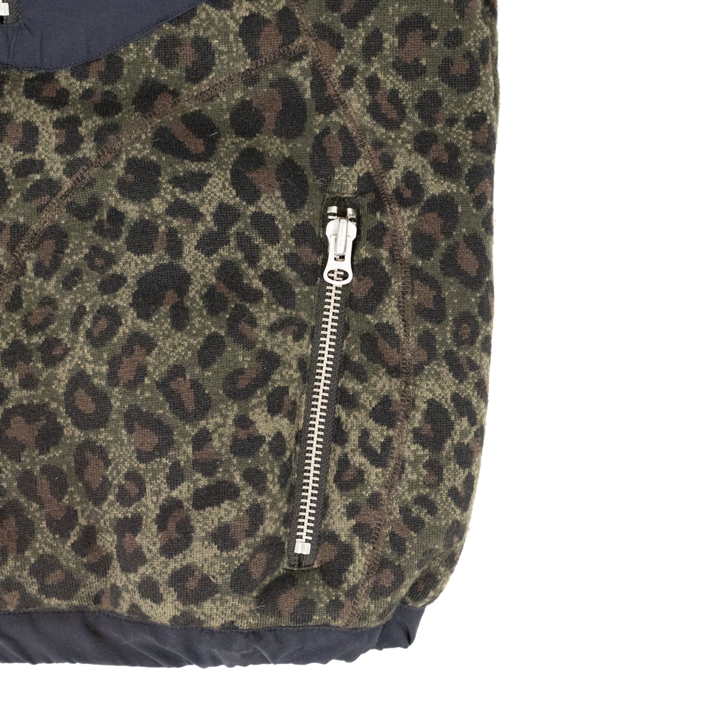 LEOPARD REVERSE SHERPA JACKET