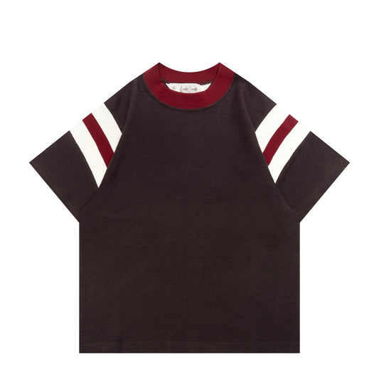 SLUBBY FOOTBALL T-SHIRT