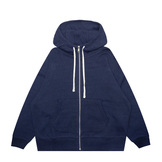 PADDED ELBOW ZIP-UP HOODIE