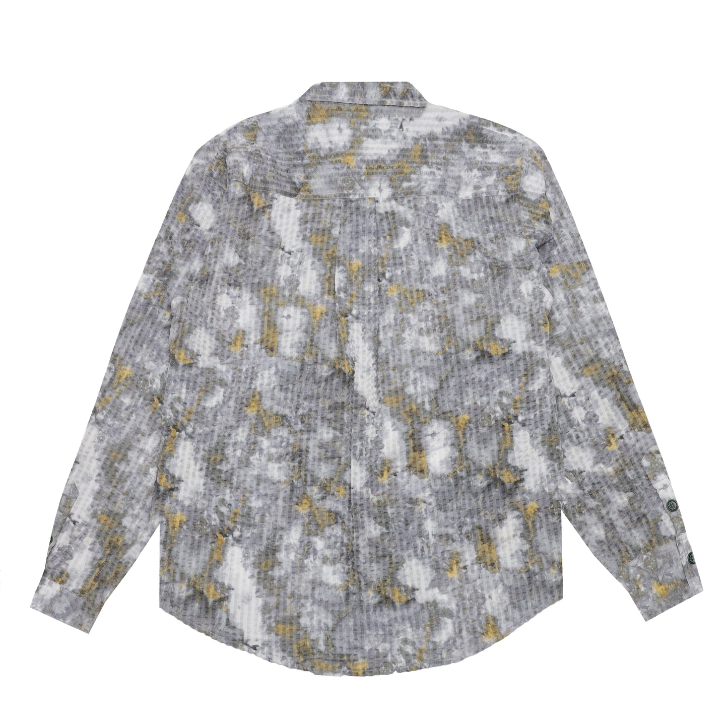 DISTORTED HEAT LONG SLEEVE BUTTON UP