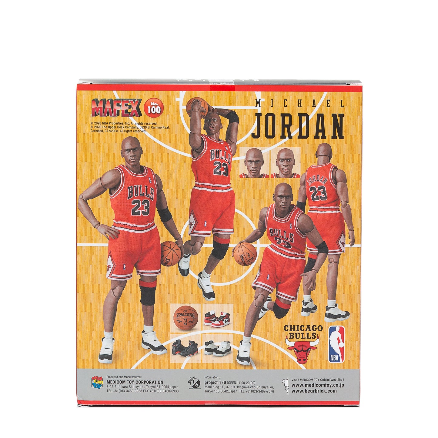 MAFEX / MICHAEL JORDAN (CHICAGO BULLS)