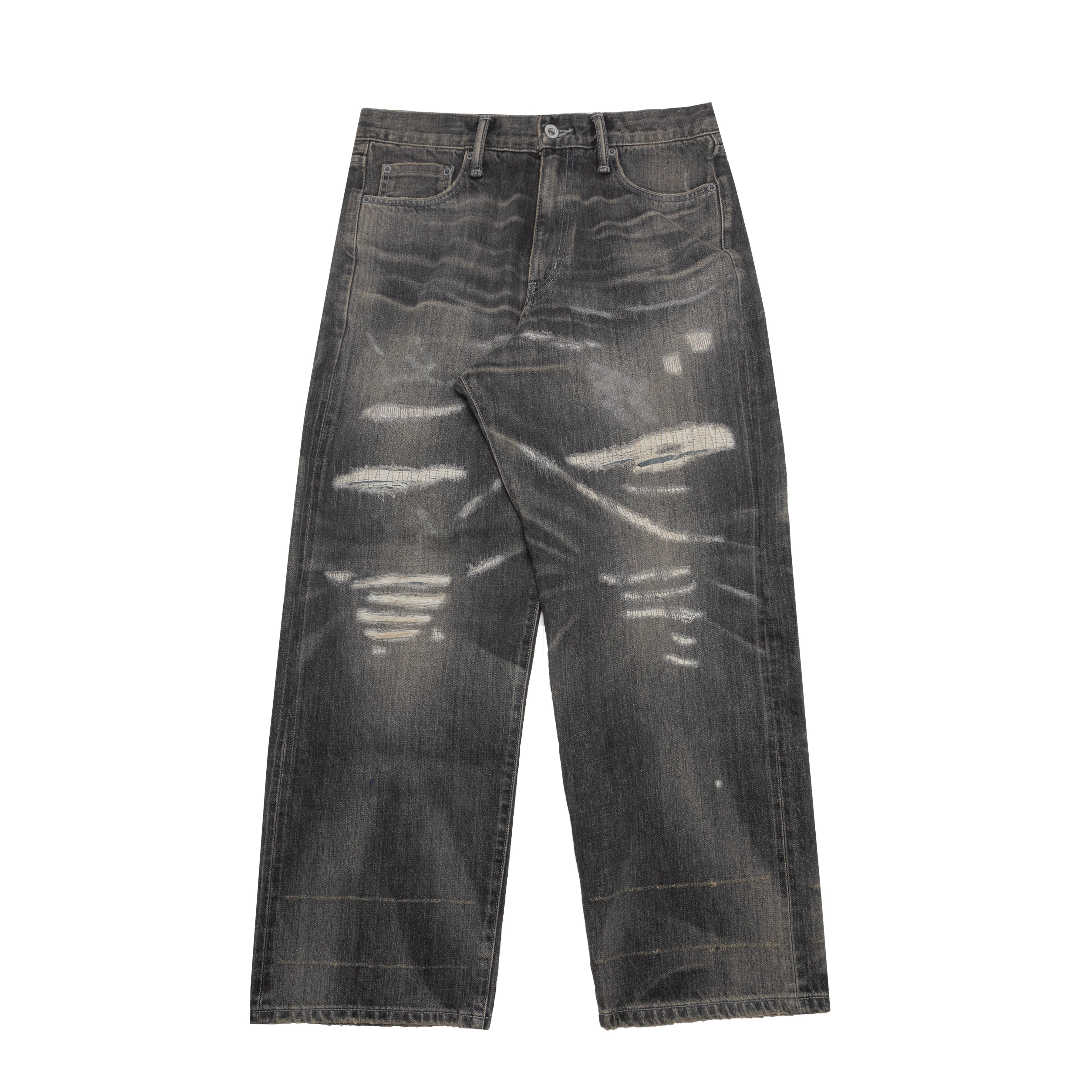 SAVAGE DENIM DP WIDE PANTS – Saint Alfred