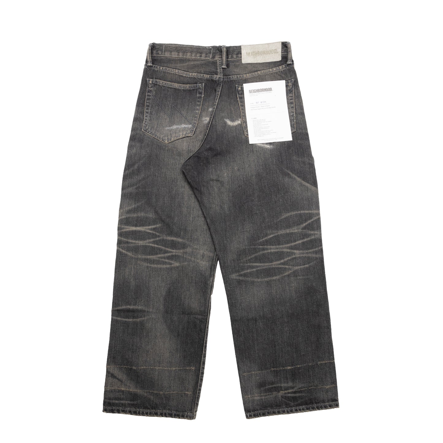 SAVAGE DENIM DP WIDE PANTS