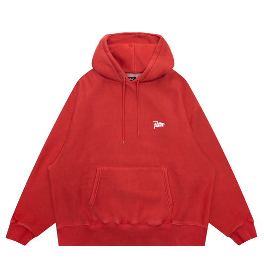 WASHED CLASSIC HOODED SWEATER