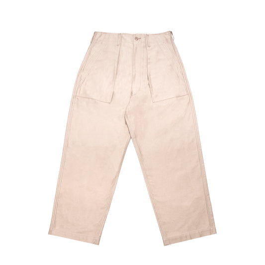 COTTON BACK SATIN BAKER PANTS