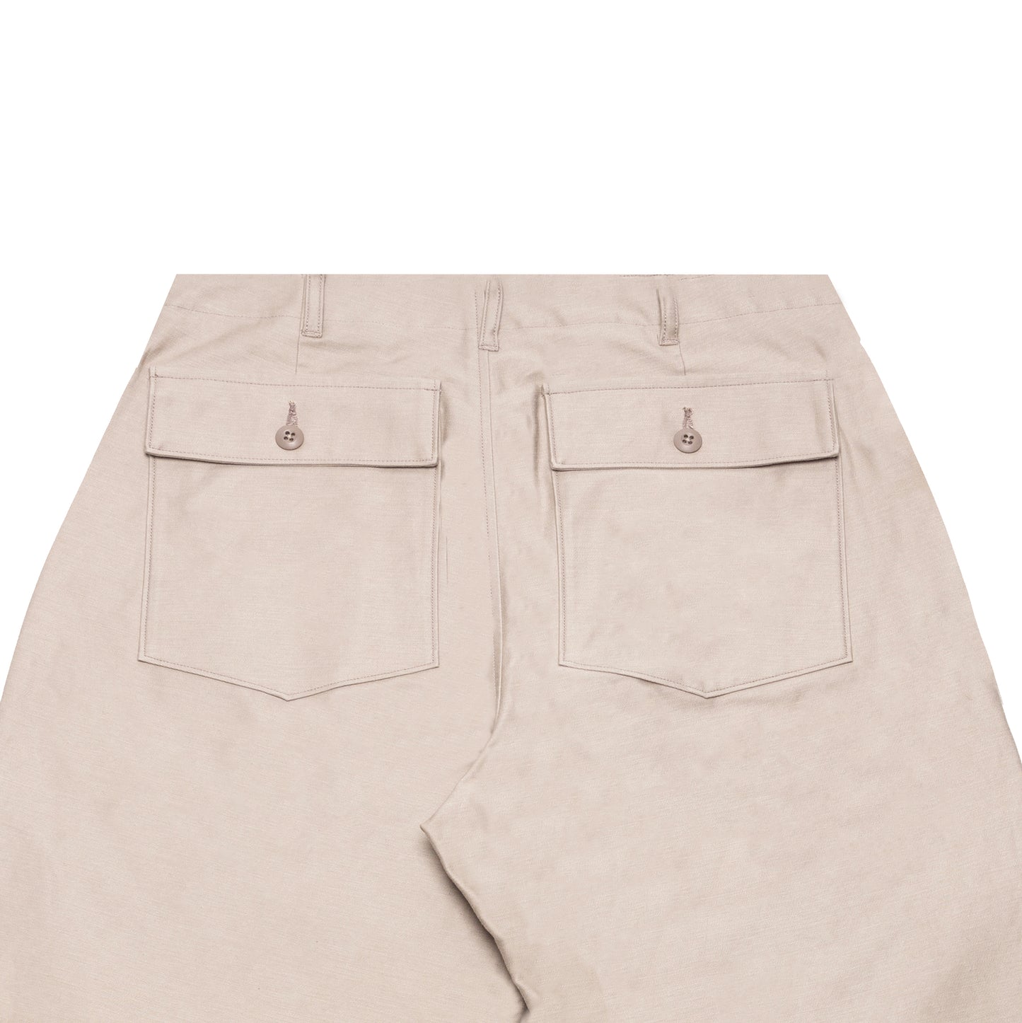 COTTON BACK SATIN BAKER PANTS