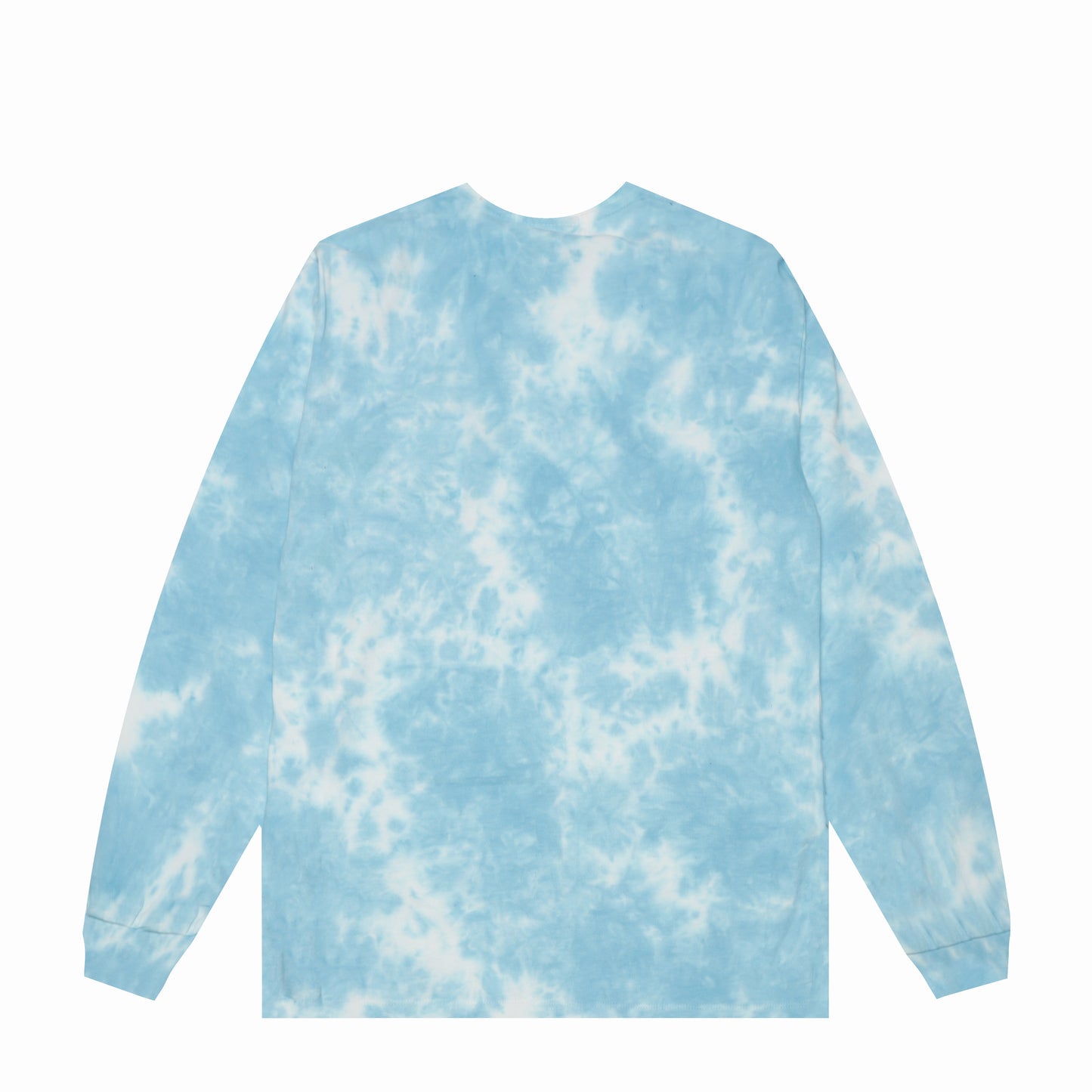 WHALE TIE DYE LS TEE