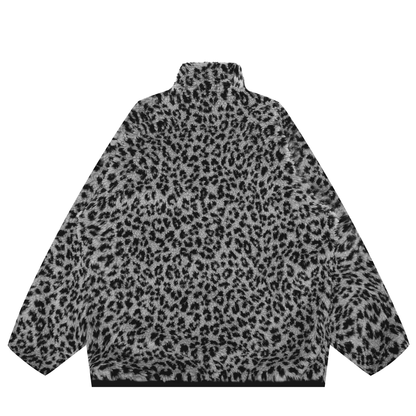 REVERSIBLE LEOPARD BOA JACKET