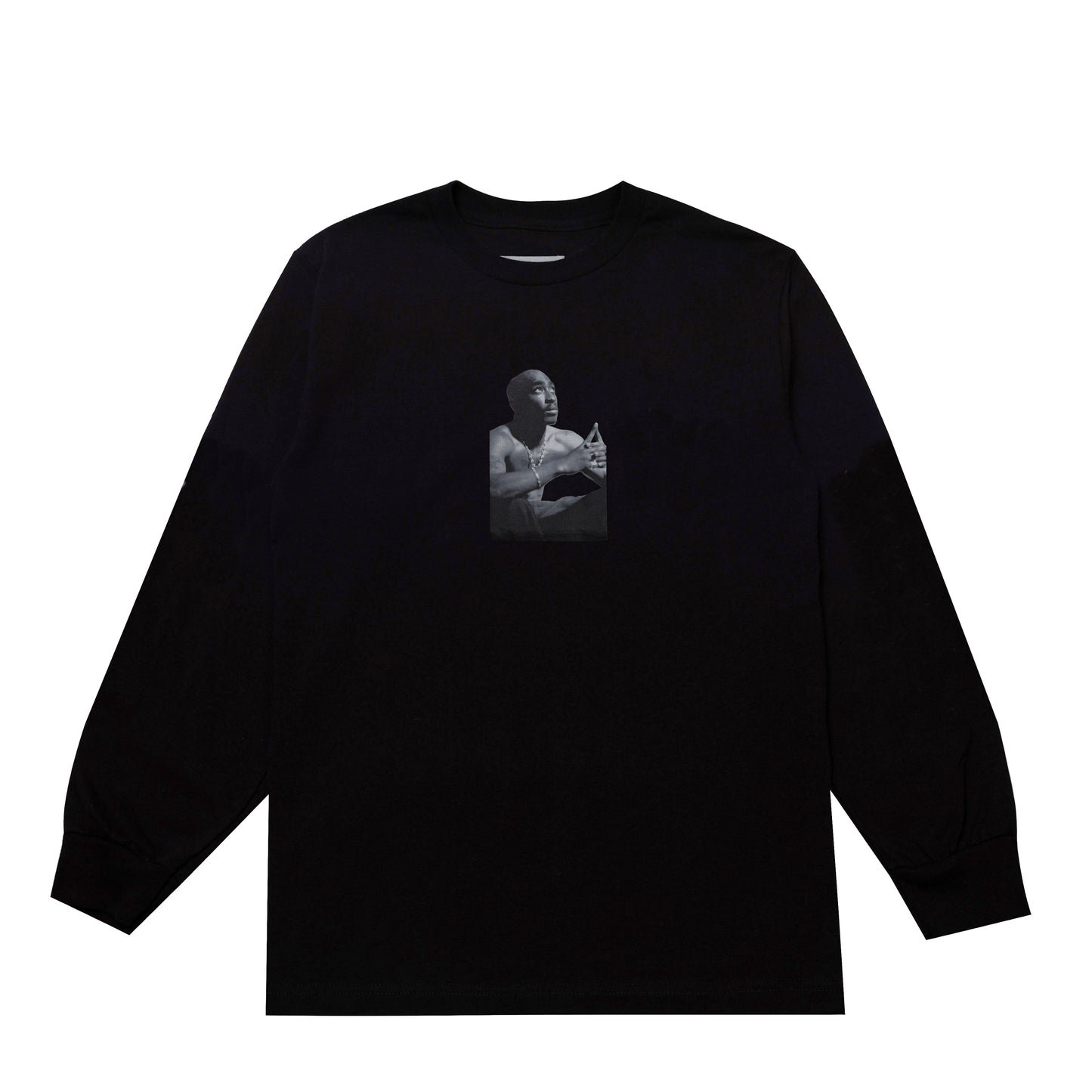 TUPAC / CREW NECK LONG SLEEVE T-SHIRT