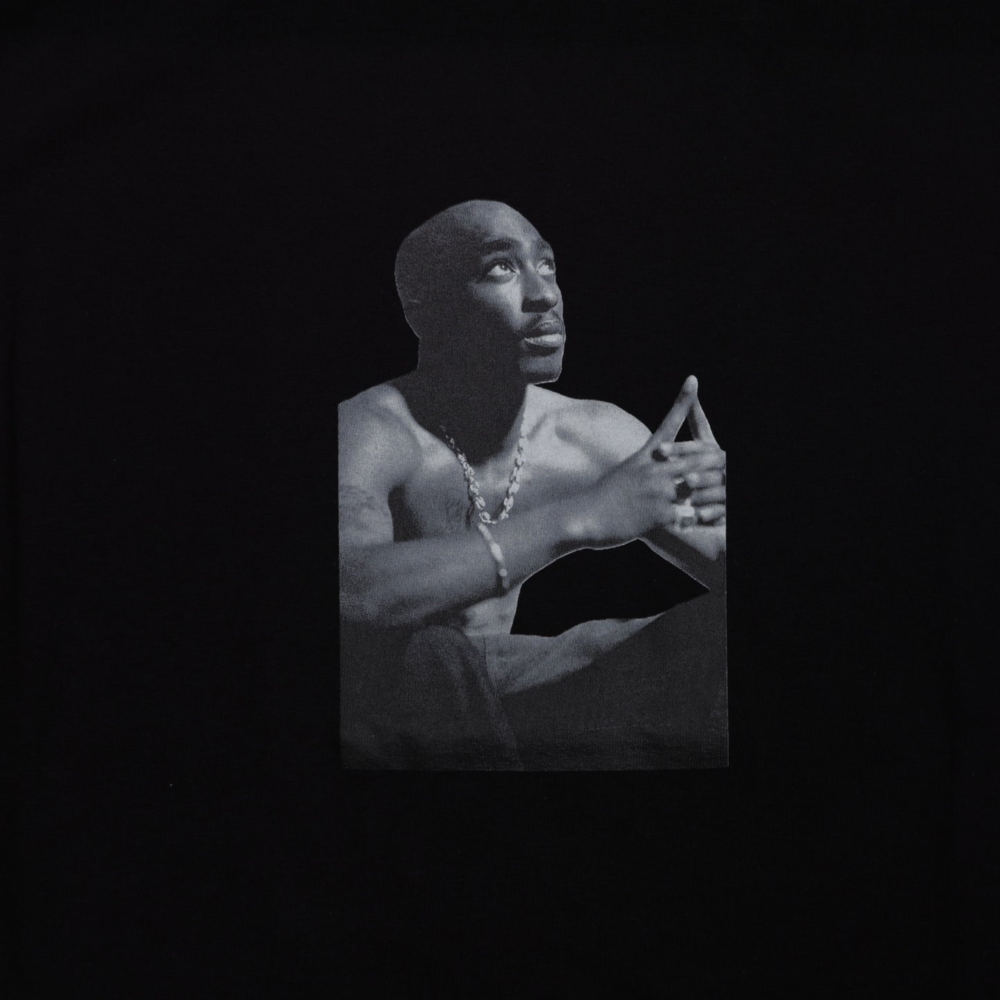 TUPAC / CREW NECK LONG SLEEVE T-SHIRT