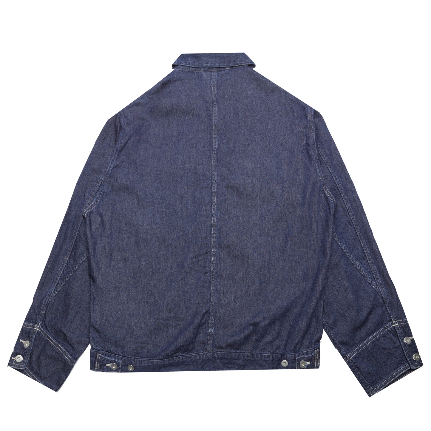 LIGHT OZ DENIM ZIP WORK JACKET