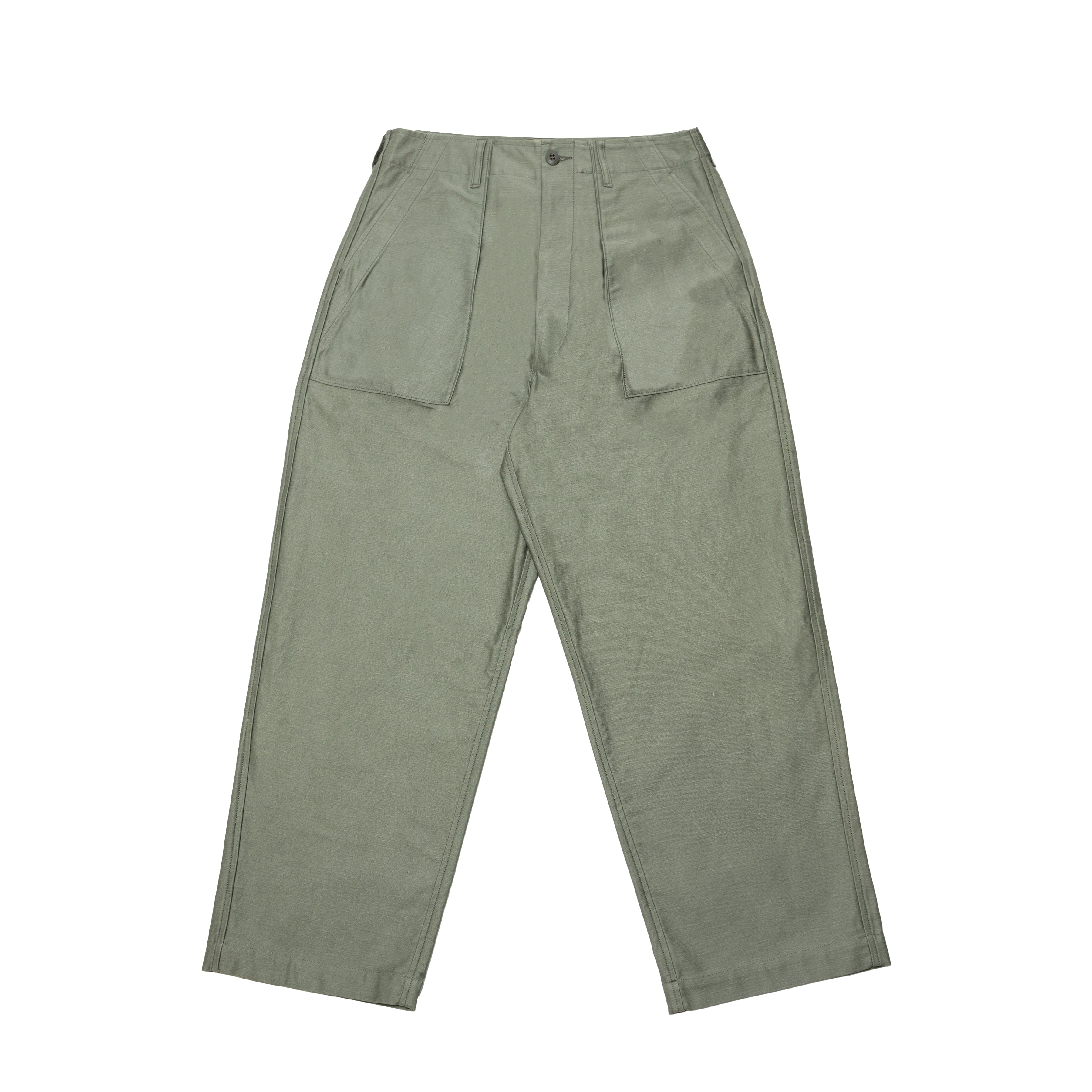 COTTON BACK SATIN BAKER PANTS – Saint Alfred