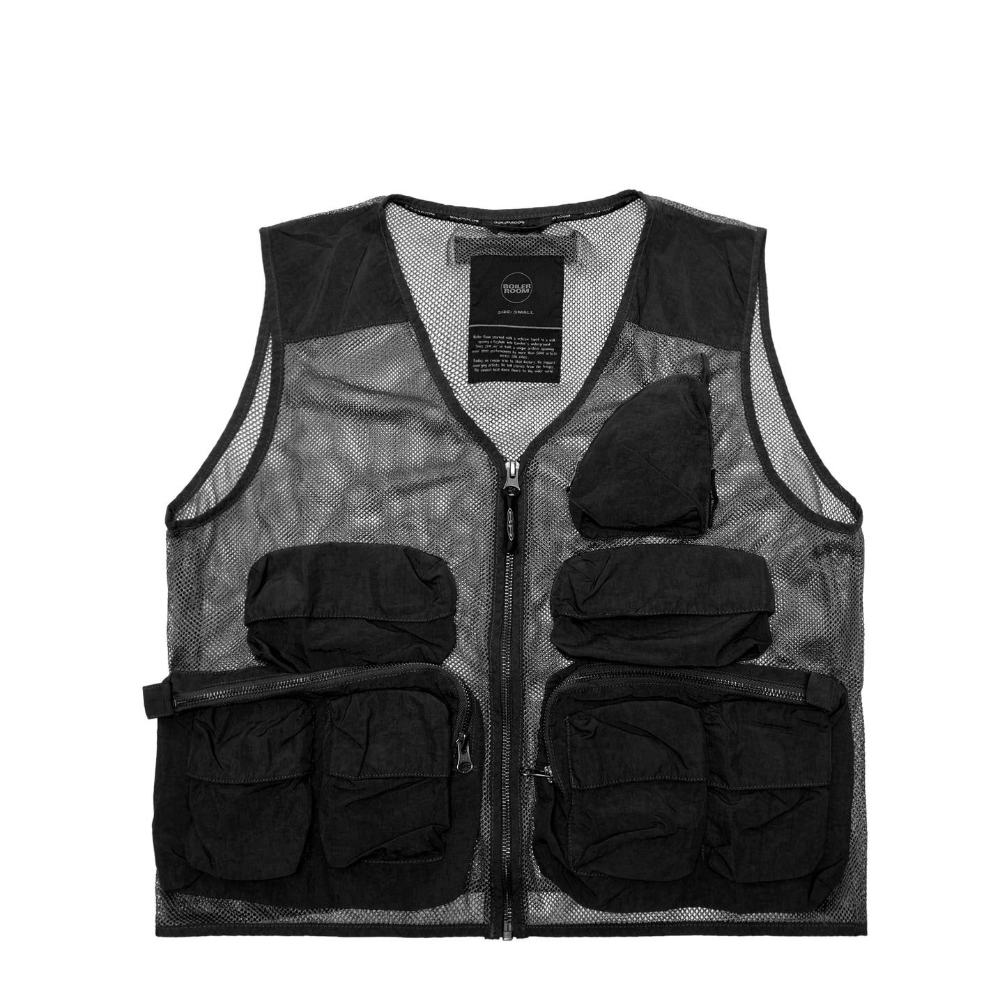 MESH CARGO VEST