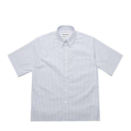 STRIPED S/S OVERSHIRT