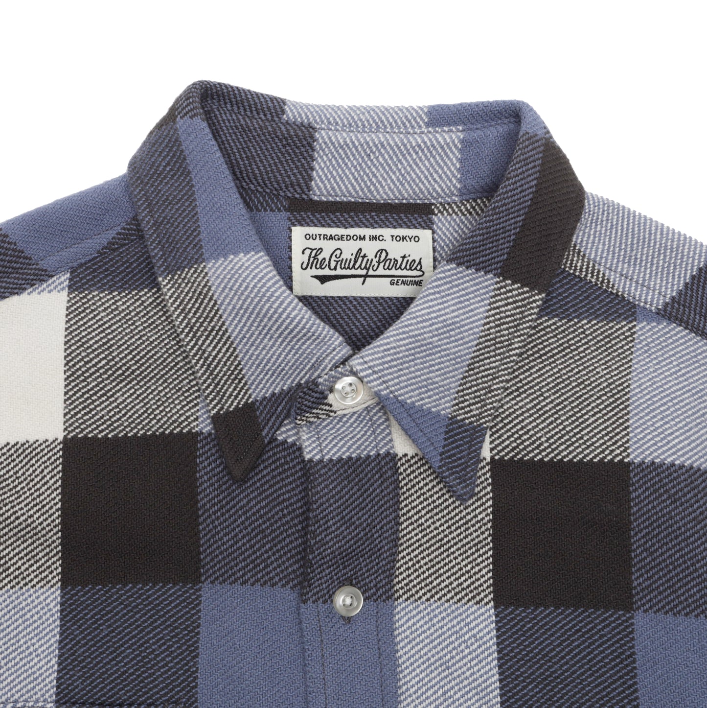 FLANNEL REGULAR COLLAR SHIRT ( TYPE-2 )