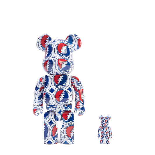 BE@RBRICK GRATEFUL DEAD (STEAL YOUR FACE) 100% & 400%