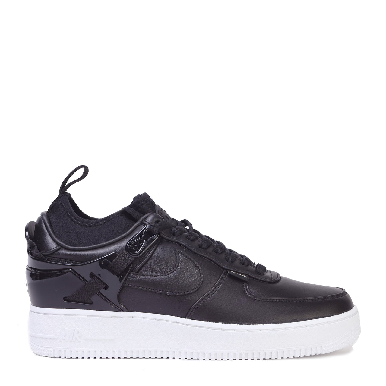 Nike Black Air Force 1 Rebel Xx Premium Leather Sneakers, Lace-up