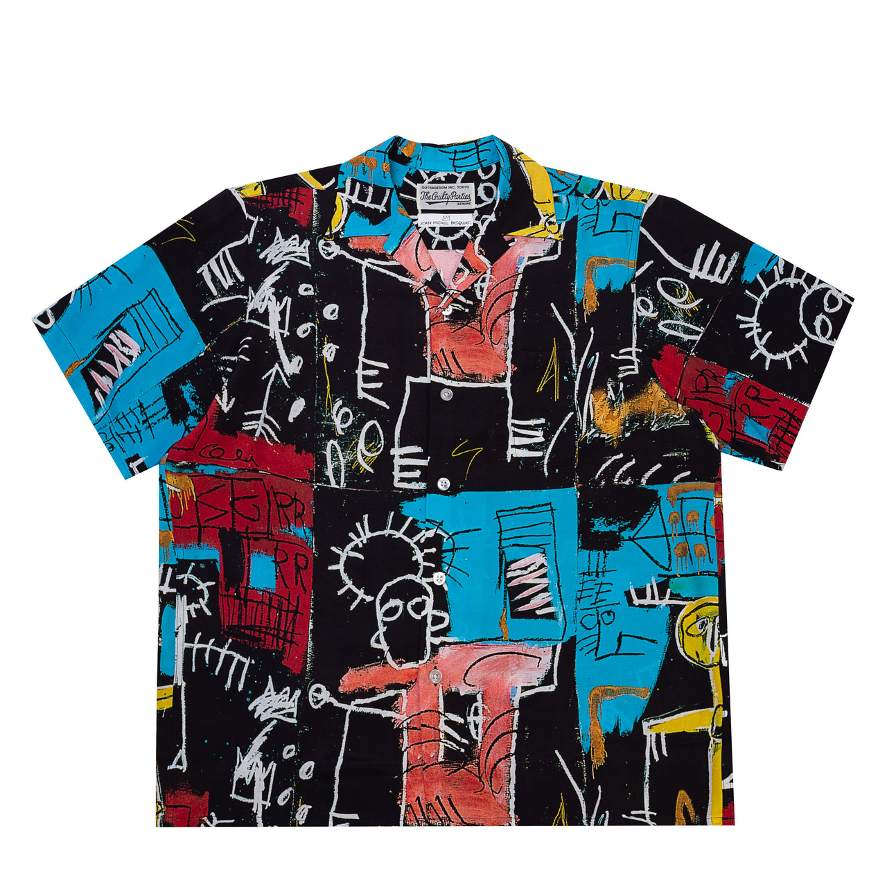 JEAN-MICHEL BASQUIAT / S/S HAWAIIAN SHIRT ( TYPE-3 ) – Saint Alfred