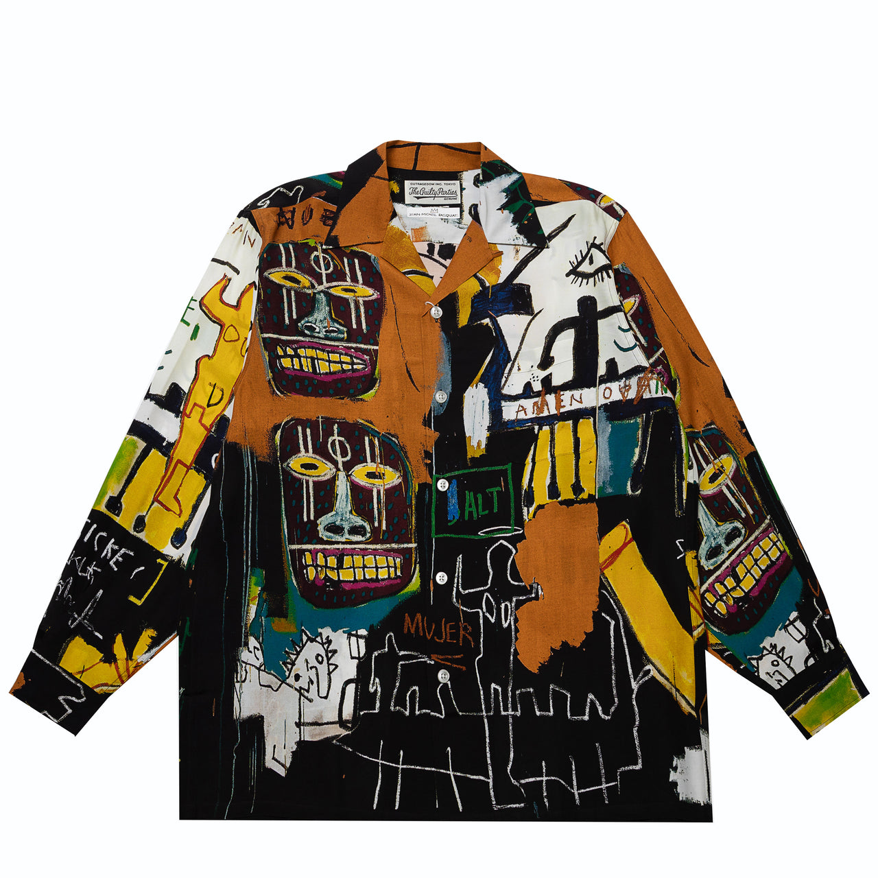 JEAN-MICHAEL BASQUIAT / HAWAIIAN SHIRT L/S (TYPE-2) – Saint Alfred