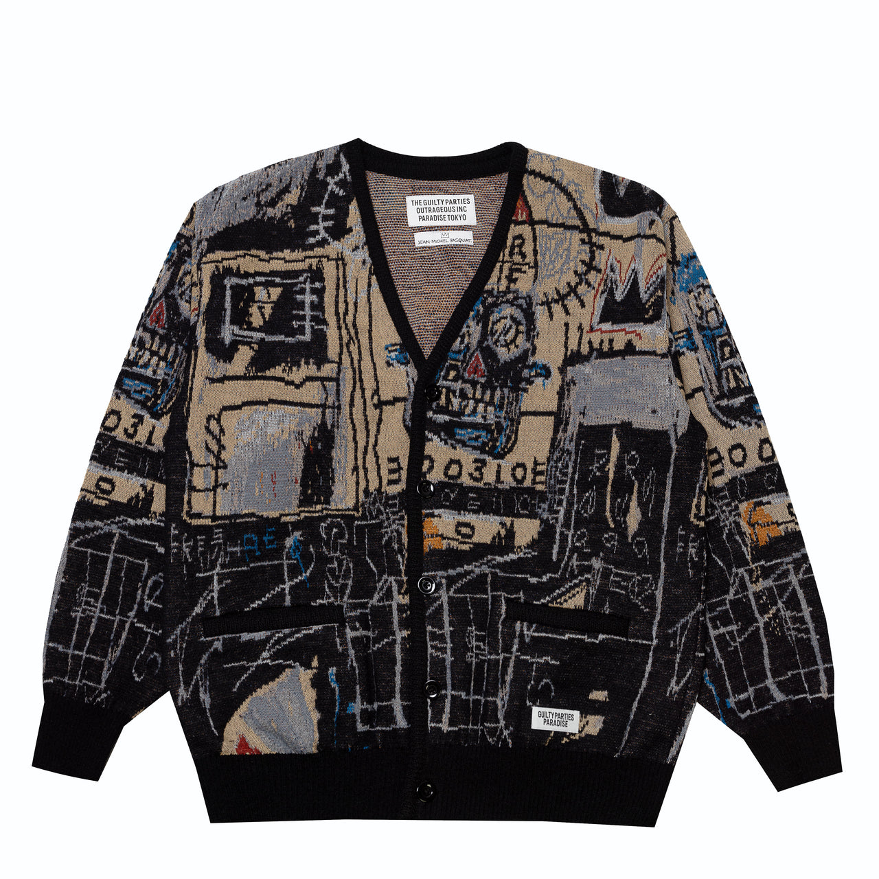 JEAN MICHAEL-BASQUIAT / CARDIGAN (TYPE-1)